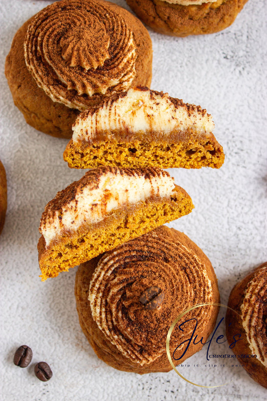 Pumpkin Tiramisu Cookies (Set 4)