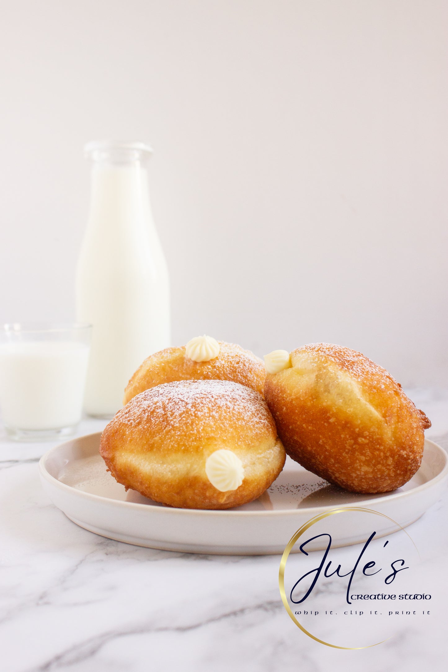 Custard filled Donuts (Exclusive recipe)