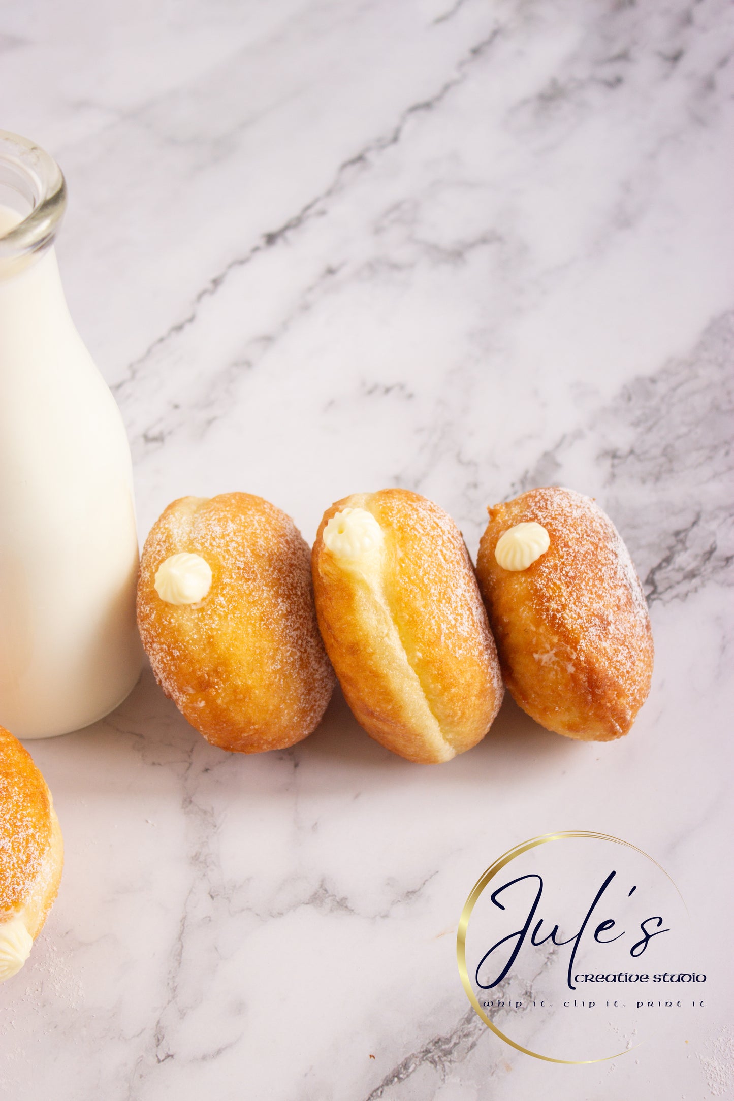 Custard filled Donuts (Exclusive recipe)