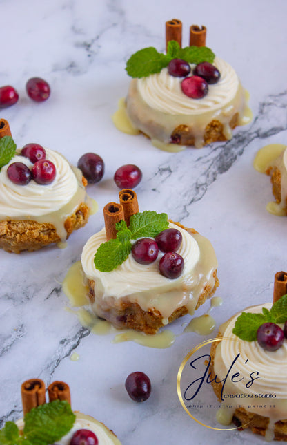 White Chocolate Cranberry Blondies (Set 1)