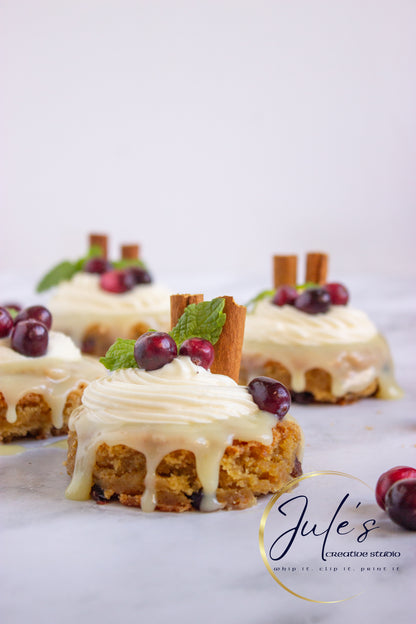 White Chocolate Cranberry Blondies (Set 1)