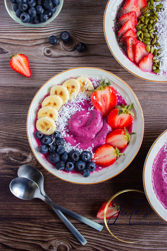 Berry Power Smoothie Bowl (Set 4)