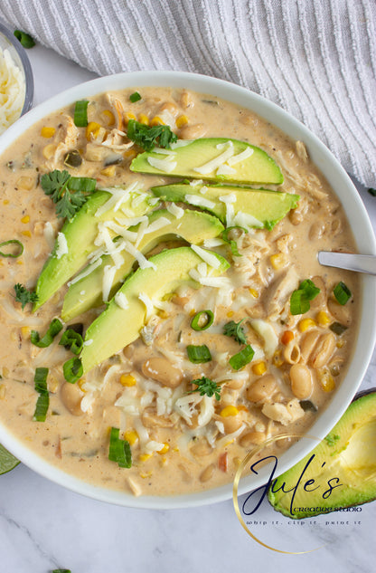 Creamy Chicken Chili