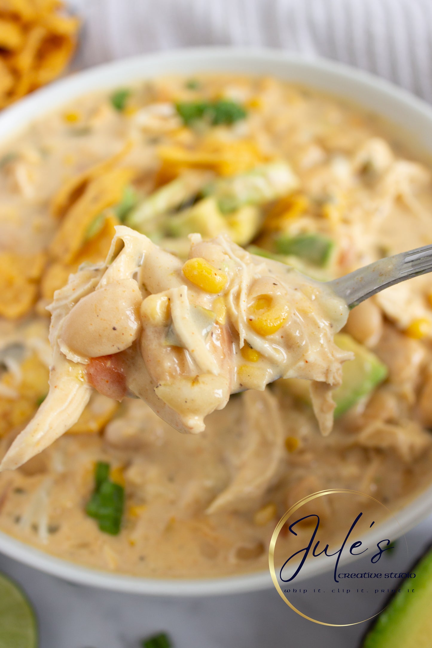Creamy Chicken Chili