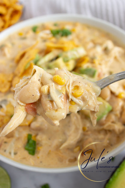 Creamy Chicken Chili