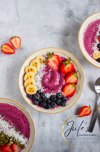 Berry Power Smoothie Bowl (Set 6)