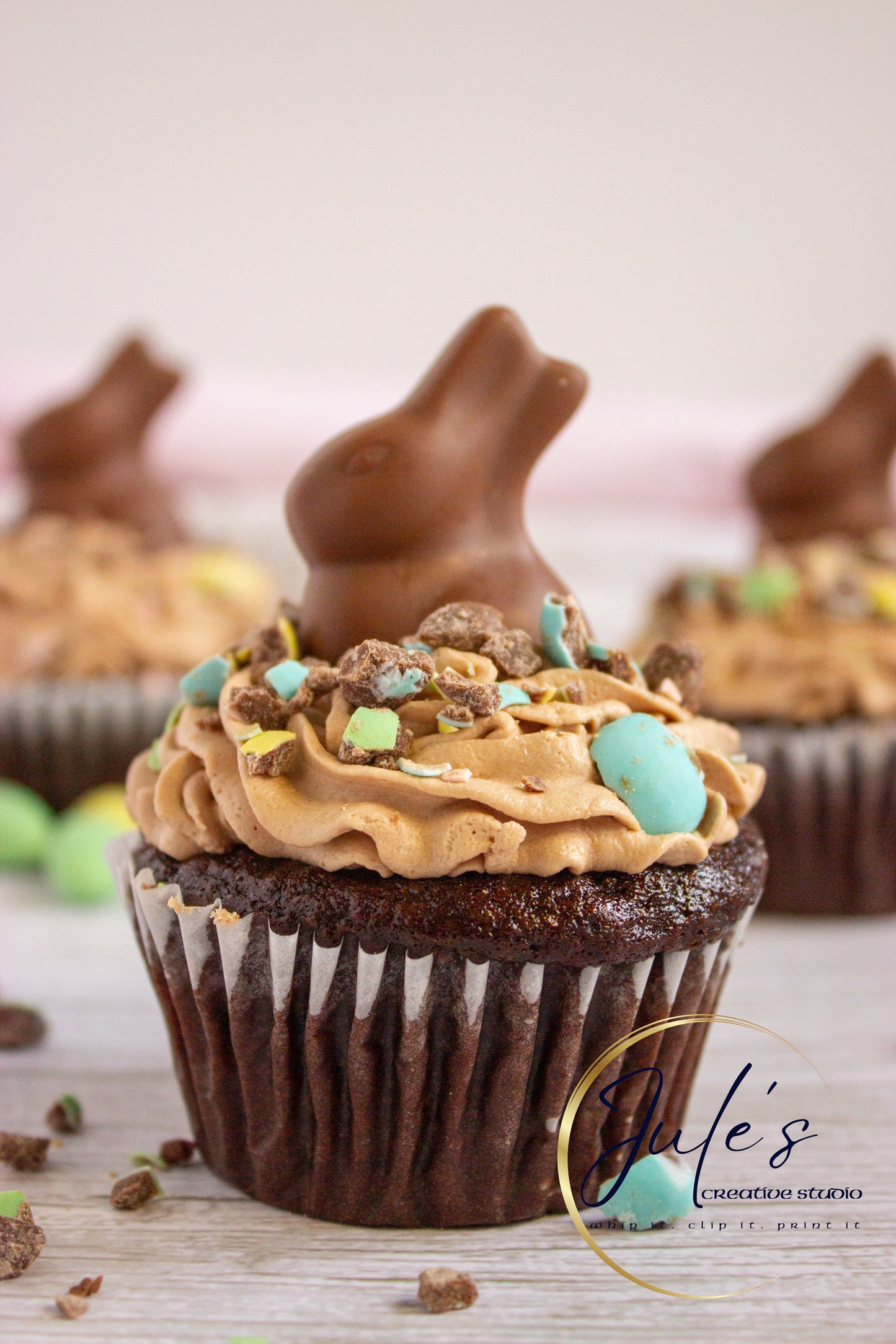 Easter Nest Cupcakes (Set 2)