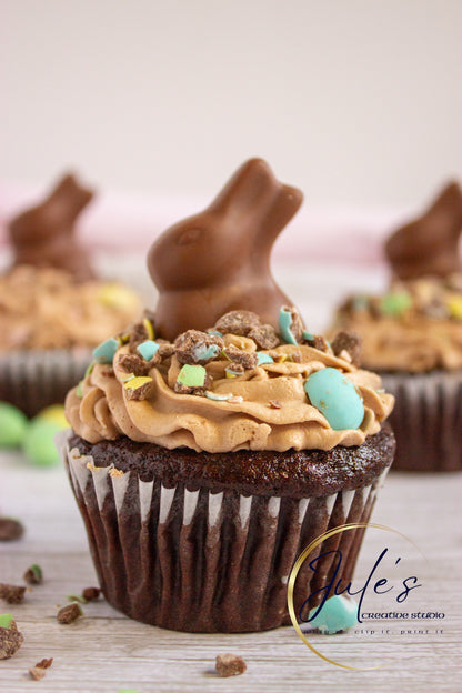 Easter Nest Cupcakes (Set 2)