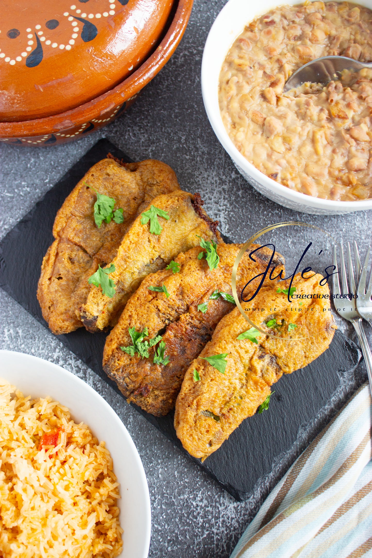 Authentic Chile Rellenos set 2