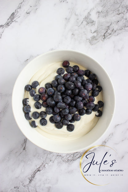 Blueberry Cheesecake Popsicles (Set 4)