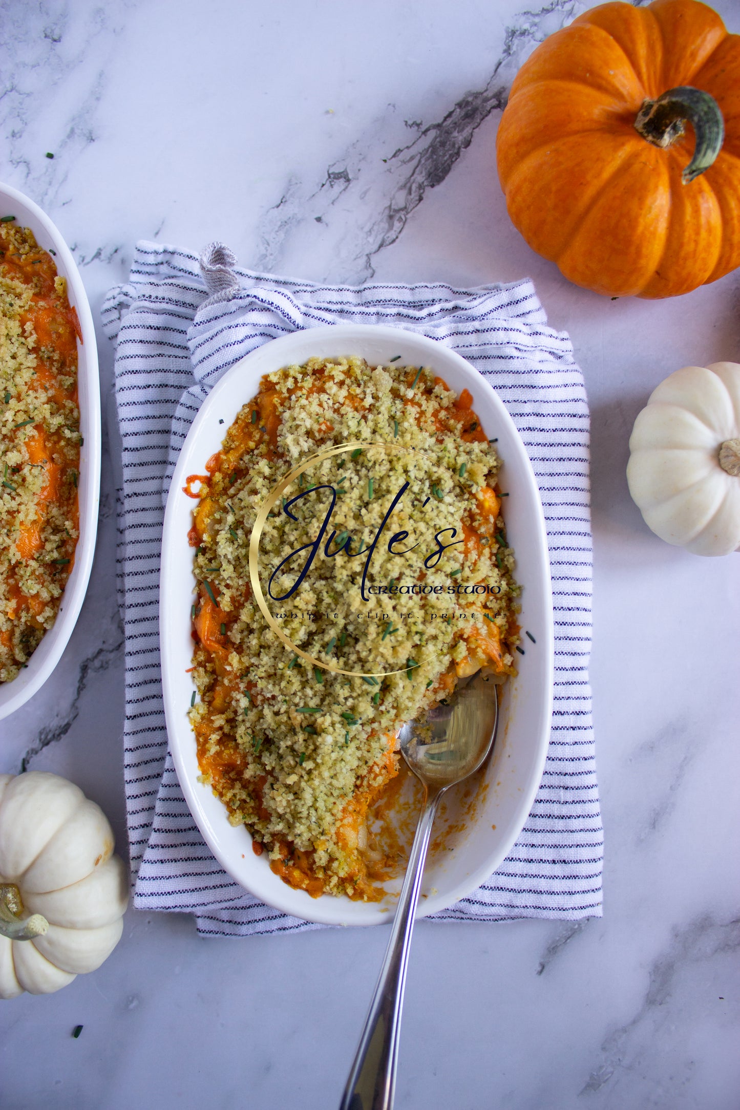 The Creamiest Pumpkin Mac and Cheese (set 1)