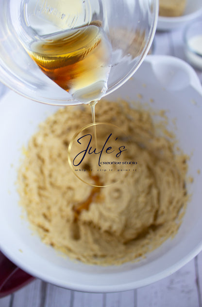 Maple Pecan Cookies with Brown Sugar Frosting