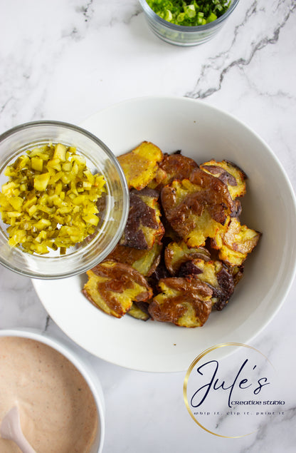 Crispy Smashed Potato Salad (Exclusive)