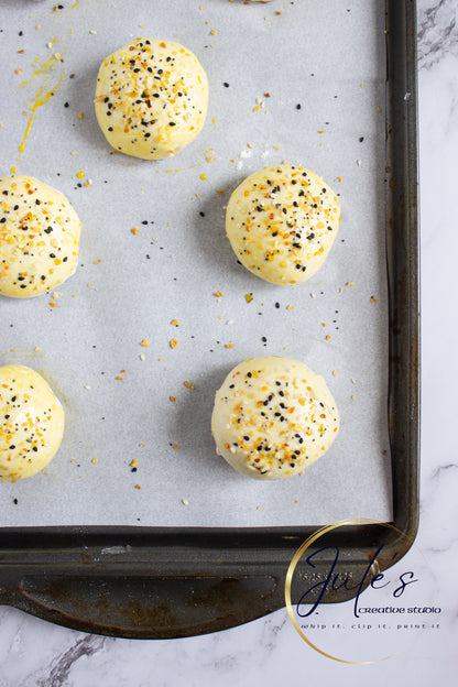 Pizza Stuffed Bagel Bombs (Set 5)
