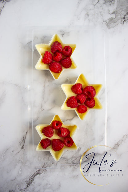 White Chocolate Raspberry Fudge (Set 2)