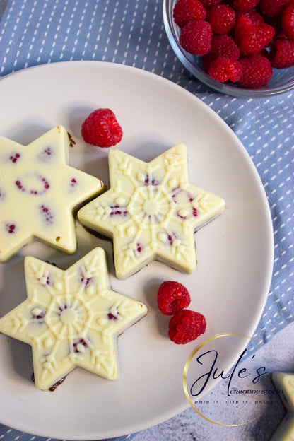 White Chocolate Raspberry Fudge (Set 3)