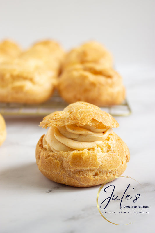 Pumpkin Cream Puffs (Set 1)