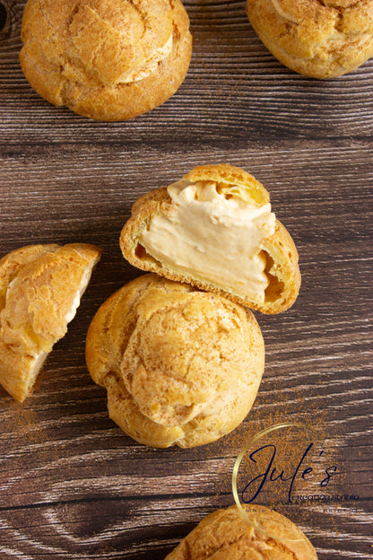 Pumpkin Cream Puffs (Set 4)