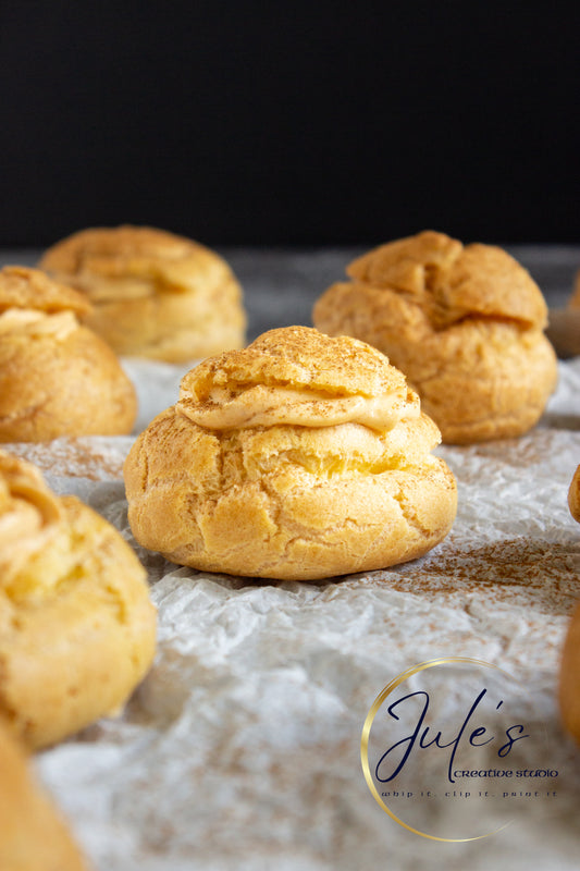 Pumpkin Cream Puffs (Set 5)