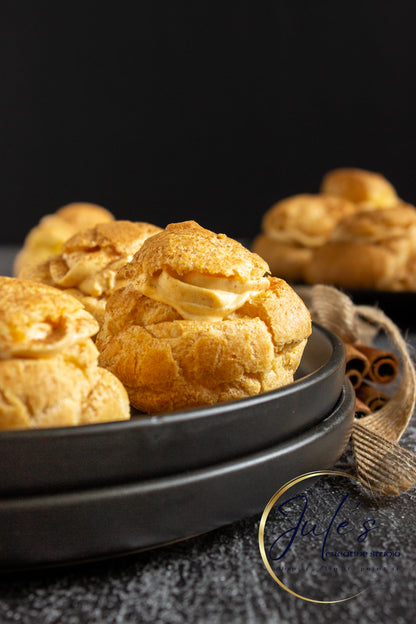 Pumpkin Cream Puffs (Set 5)