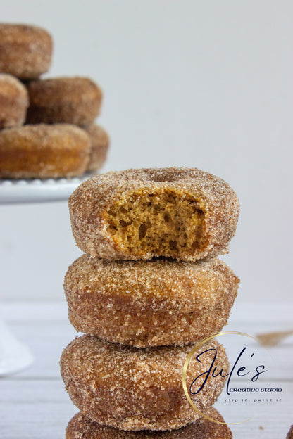 Spiced Apple Cider Baked Donuts (Set 3)
