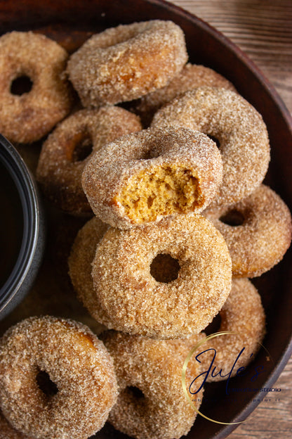 Spiced Apple Cider Baked Donuts (Set 4)