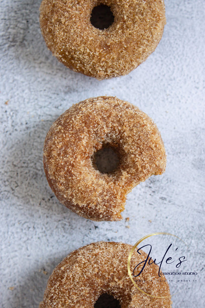 Spiced Apple Cider Baked Donuts (Set 6)