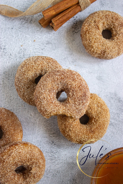 Spiced Apple Cider Baked Donuts (Set 6)