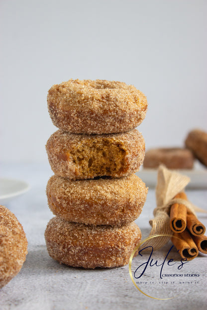 Spiced Apple Cider Baked Donuts (Set 6)