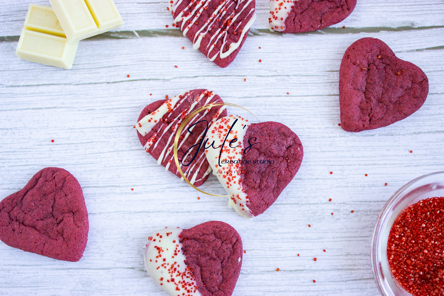 Valentine’s Red Velvet Cookies (Set 2)