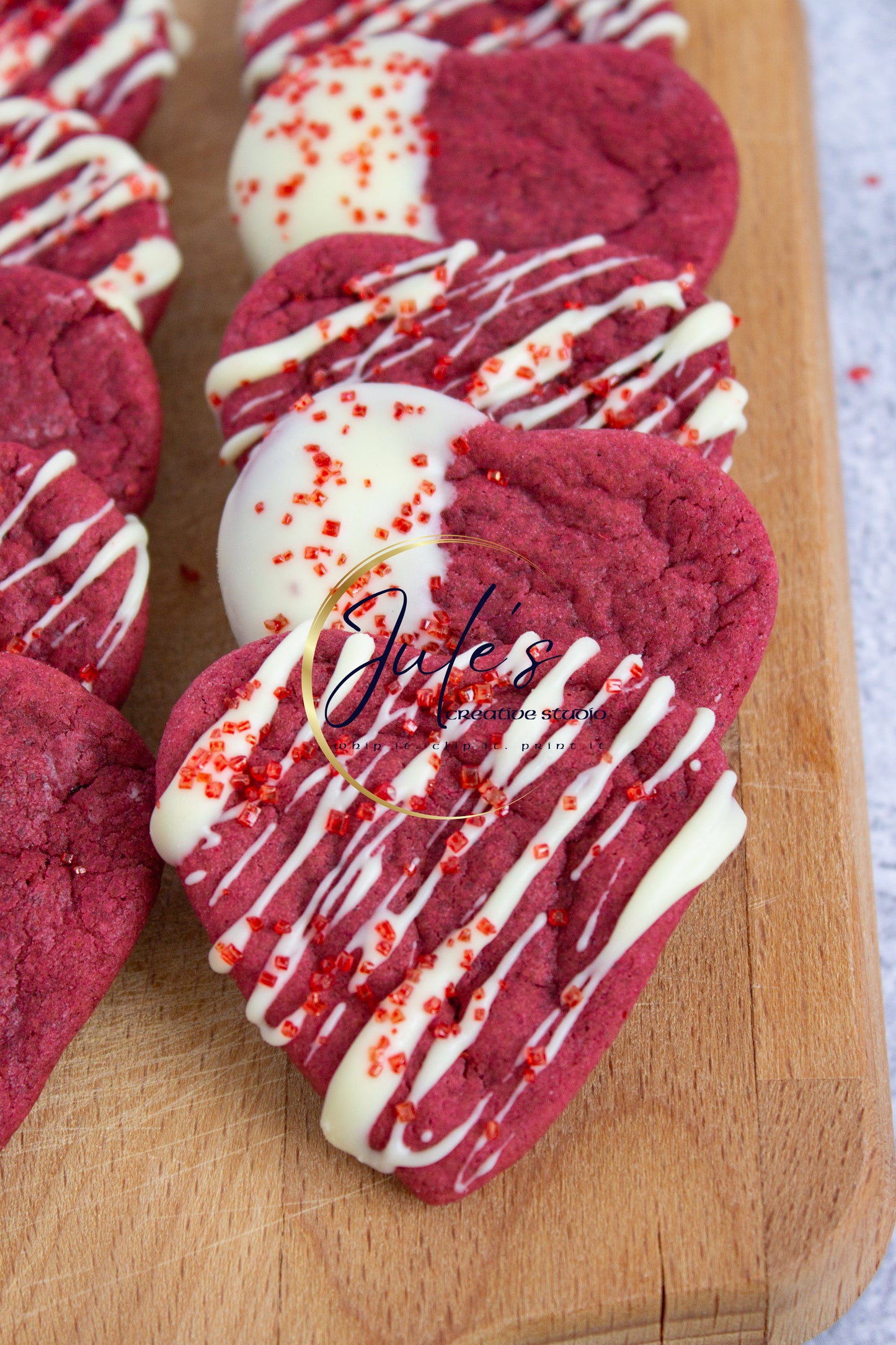 Valentine’s Red Velvet Cookies (Set 3)