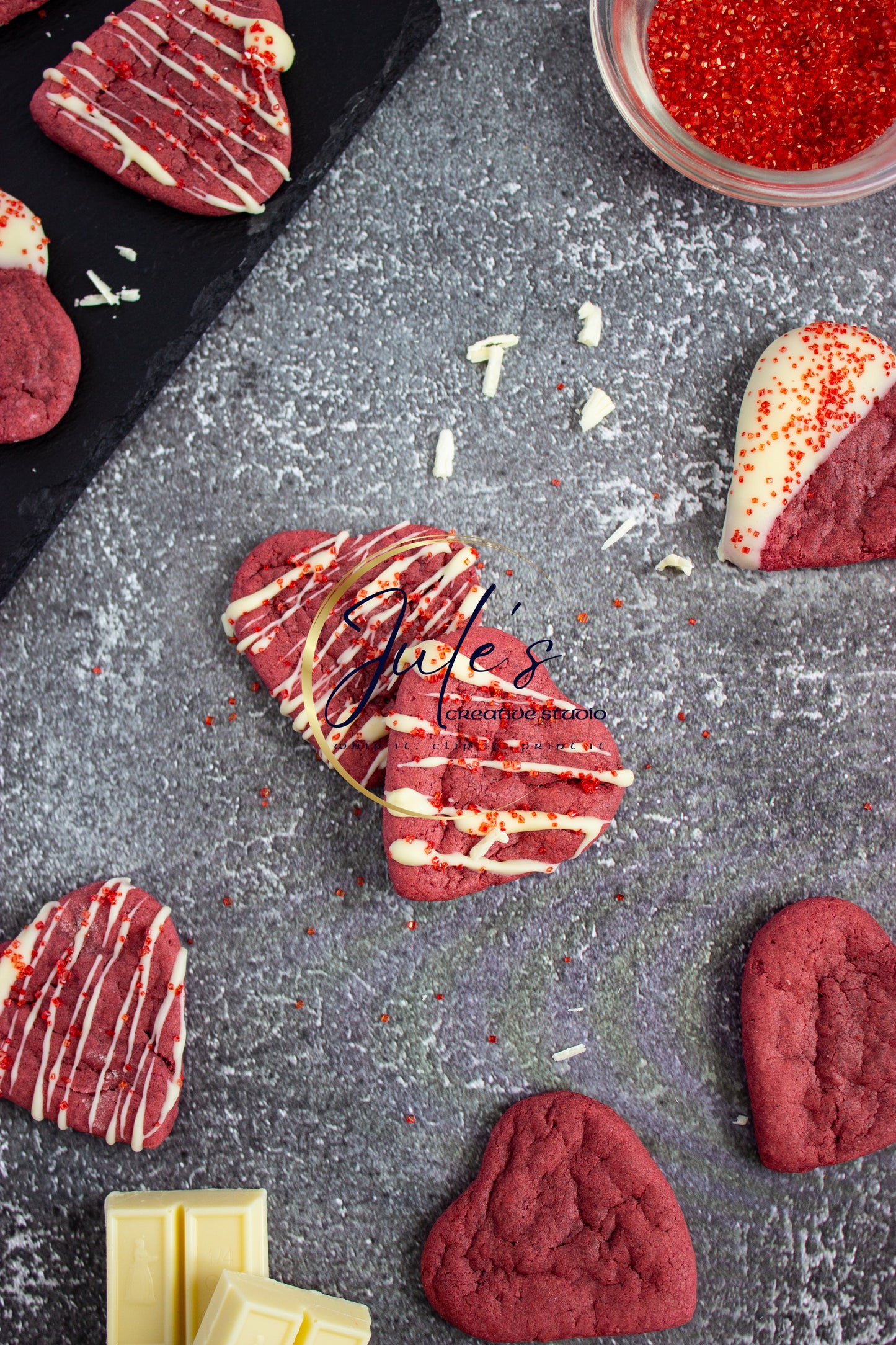 Valentine’s Red Velvet Cookies (Set 4)