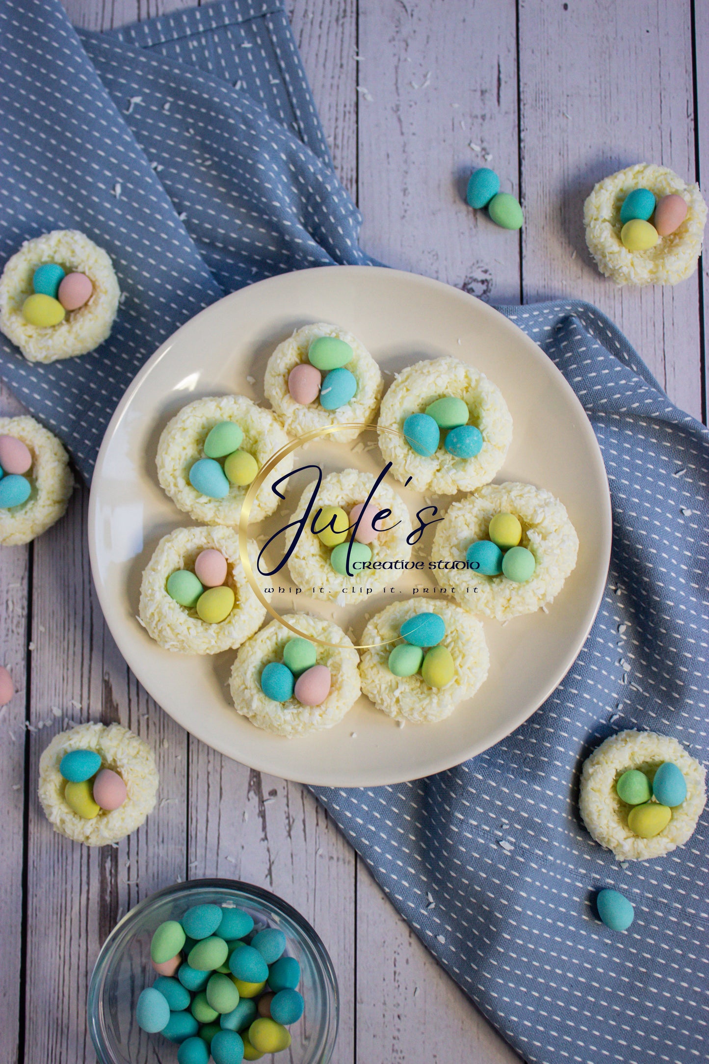 Coconut Easter Nests (Set 2)