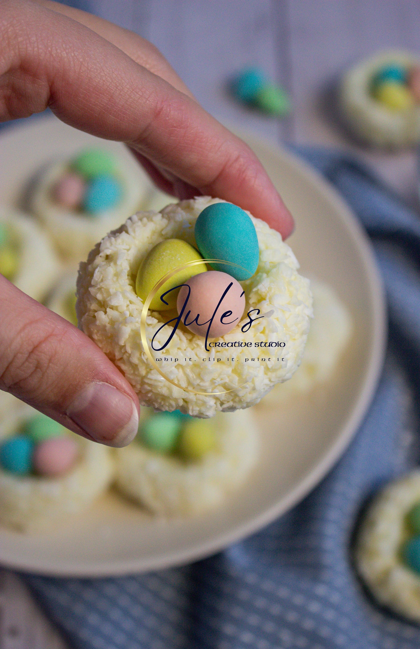 Coconut Easter Nests (Set 2)