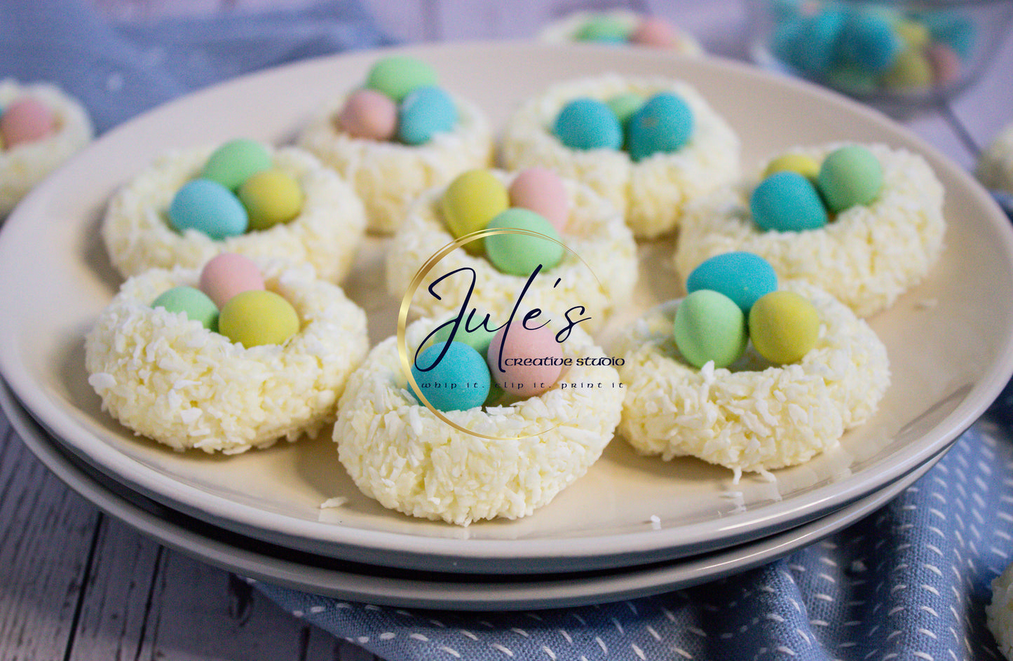 Coconut Easter Nests (Set 2)