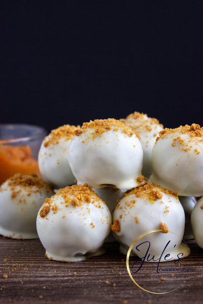 Pumpkin Biscoff Truffles (Set 4)