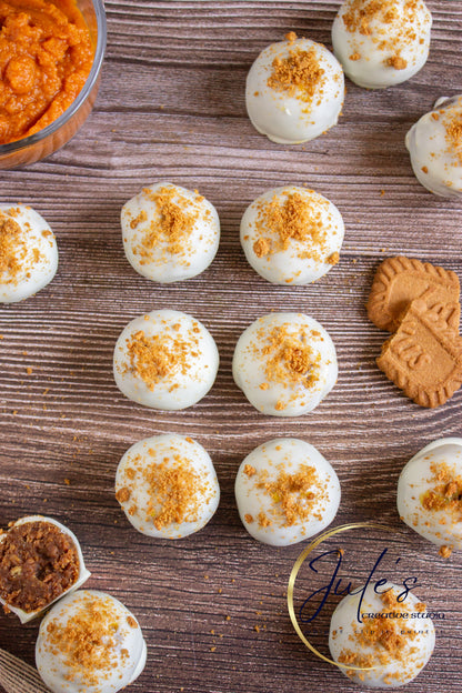 Pumpkin Biscoff Truffles (Set 4)