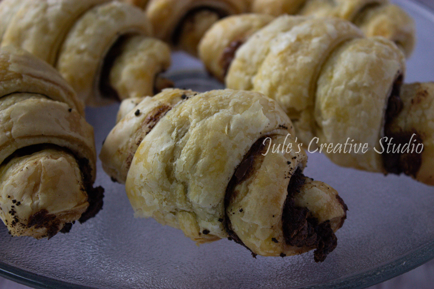 Nutella Puff Pastry Croissant (2)