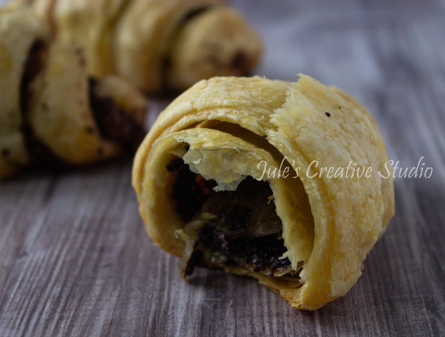 Nutella Puff Pastry Croissant (2)